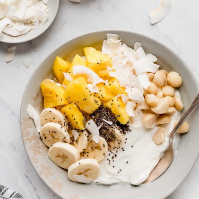 Snack Smart And Make Gut Healthy Snacks Greek Yogurt with Seeds & Nuts