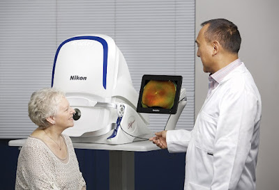 Optomap eye examinations
