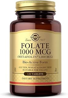 Solgar Folate (as Metafolin) Top 3 Folic Acid Supplements