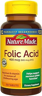 Nature Made Folic Acid Top 3 Folic Acid Supplements