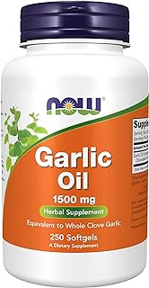 Health Benefits of Garlic Supplements NOW Foods Garlic Oil