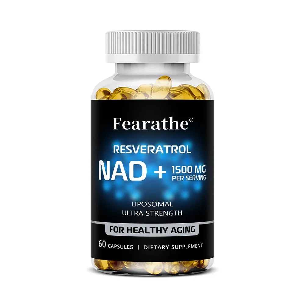 How Can Fearathe NAD+ Boost with Resveratrol Support Cellular Energy, Repair, and Healthy Aging?